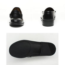 画像をギャラリービューアに読み込む, ローファー 合皮 男子 メンズ 学生靴 通学靴 通学履き 外履き スクールシューズ 22cm~30cm ムーンスター BVL540 moonstar 学校 中学校 高校 ジュニア 靴 黒 3E 冠婚葬祭 (送料無料) (取寄せ)