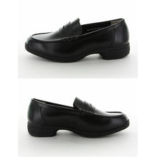 画像をギャラリービューアに読み込む, ローファー 合皮 男子 メンズ 学生靴 通学靴 通学履き 外履き スクールシューズ 23cm~30cm ムーンスター moonstar 学校 中学校 高校 ジュニア 靴 黒 3E 冠婚葬祭 (送料無料) (取寄せ)