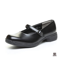 画像をギャラリービューアに読み込む, 合皮 通学靴 女子 レディース 革靴 学生靴 通学履き 外履き スクール 21cm~27cm ムーンスター moonstar ブラック 黒 学校 中学校 高校 ジュニア 靴 3E 冠婚葬祭 (送料無料) (取寄せ)