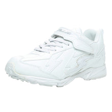 画像をギャラリービューアに読み込む, スニーカー 外履き スクールシューズ グランドシューズ 靴 通学履き 運動靴 子供靴 通学 19cm~24.5cm moonstar ムーンスター スーパースター イナズマスプリンター バネの力 速く走る 学校 小学校 中学校 高校 靴 白 2E (送料無料) (取寄せ)