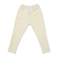 画像をギャラリービューアに読み込む, キッズ ストレッチパンツ ロング 無地 フィット のびる 動きやすい スキニー 綿素材 ジュニア 腰ゴム 110~130cm (子供服 男の子 女の子 ズボン ボトムス 伸縮性 伸び縮み 綿混 おでかけ 110 120 130) (在庫限り)