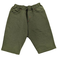 画像をギャラリービューアに読み込む, キッズ ハーフパンツ 半ズボン ストレッチ 5分丈 ボトムス 子供服 男の子 女の子 伸びる 動きやすい 春 夏 腰ゴム 110~130cm 子ども服 ズボン 伸縮性 綿混 110 120 130 (在庫限り)