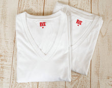 画像をギャラリービューアに読み込む, BVD インナー メンズ 半袖 vネック 2枚組 吸汗速乾 tシャツ M~LL 下着 吸水速乾 丈夫 v首 肌着 インナーシャツ アンダーウェア 男性 紳士 白 ホワイト M L LL
