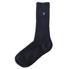 画像をギャラリービューアに読み込む, 靴下 ハイソックス ソックス レディース スクールソックス 通学 23-25cm (プレイボーイ 28cm丈 白 紺 黒 学生 クルー 小学生 中学生 学校 子供 キッズ ジュニア) (在庫限り)