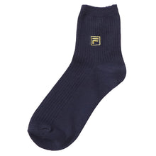 画像をギャラリービューアに読み込む, 靴下 ショートソックス ソックス レディース スクールソックス 通学 23-25cm (フィラ 14cm丈 白 紺 黒 学生 クルー 小学生 中学生 学校 子供 キッズ ジュニア) (在庫限り)