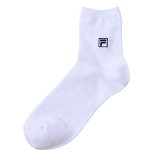 画像をギャラリービューアに読み込む, 靴下 ショートソックス ソックス レディース スクールソックス 通学 23-25cm (フィラ 14cm丈 白 紺 黒 学生 クルー 小学生 中学生 学校 子供 キッズ ジュニア) (在庫限り)