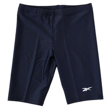 画像をギャラリービューアに読み込む, スクール水着 男の子 スイムパンツ 子供 キッズ ハーフパンツ Reebok 130cm~170cm スイミング 海パン 海水パンツ 小学生 中学生 男子 男児 黒 紺 シンプル ピッタリ 無地