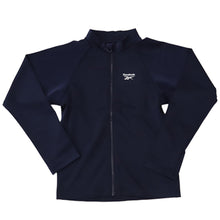画像をギャラリービューアに読み込む, ラッシュガード Reebok ジュニア 子供用 130~170cm 水着 プール スクール 男子 女子 学校 UVカット 紫外線対策 リーボック 水泳学習 アウトドア 長袖 130 140 150 160 (在庫限り)