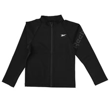 画像をギャラリービューアに読み込む, ラッシュガード Reebok ジュニア 子供用 130~170cm 水着 プール スクール 男子 女子 学校 UVカット 紫外線対策 リーボック 水泳学習 アウトドア 長袖 130 140 150 160 (在庫限り)