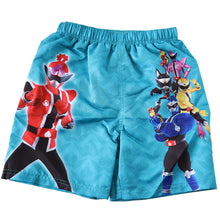 画像をギャラリービューアに読み込む, ドンブラザーズ サーフパンツ 子供 水着 男の子 海水パンツ 海パン 100~120cm 子ども キッズ 100 110 120 戦隊ヒーロー 暴太郎戦隊ドンブラザーズ ドンモモタロウ 水泳 プール (在庫限り)