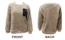 画像をギャラリービューアに読み込む, スウェットトップス レディース FILA モコモコ M/L/LL スウェット トレーナー レディース  シャギー FILA 暖かい トップス 毛 モコモコ 冬 長袖 ポケット ファスナー (在庫限り)