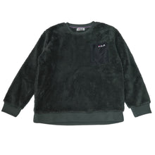 画像をギャラリービューアに読み込む, スウェットトップス レディース FILA モコモコ M/L/LL スウェット トレーナー レディース  シャギー FILA 暖かい トップス 毛 モコモコ 冬 長袖 ポケット ファスナー (在庫限り)