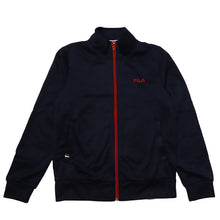 画像をギャラリービューアに読み込む, ジャージ 裏起毛 レディース FILA フィラ M~LL ( スポーツウエア 裏起毛 運動着 M L LL 女性 普通 トラックジャケット ブラック ネイビー グレー 冬 暖かい) (在庫限り)