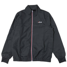 画像をギャラリービューアに読み込む, ウインドブレーカー 裏 フリース FILA M L LL ジップアップ フルジップ フリース レディース ネイビー ブラック グレー FILA フィラ (送料無料) (在庫限り)