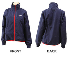 画像をギャラリービューアに読み込む, FILA フィラ ジャケット レディース ハイネック M~LL (トップス 上着 ジャンパー 冬 暖かい あったか 防寒 スポーツウェア ジップアップ フルジップ ファスナー 前開き 長袖 アウター) (在庫限り)
