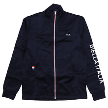 画像をギャラリービューアに読み込む, ジャージ メンズ 裏起毛 上 FILA M L LL ( アウター トップス 上 トラックジャケット ジップアップ フルジップ スポーツ ウエア 男性 FILA フィラ 紫外線 ) (在庫限り)