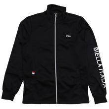 画像をギャラリービューアに読み込む, ジャージ メンズ 裏起毛 上 FILA M L LL ( アウター トップス 上 トラックジャケット ジップアップ フルジップ スポーツ ウエア 男性 FILA フィラ 紫外線 ) (在庫限り)