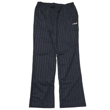 画像をギャラリービューアに読み込む, ベーシック ジャージ メンズ パンツ FILA フィラ M~LL ( ジャージロングパンツ スタンダード スポーツウエア ズボン 運動着 春 夏 秋 冬 紫外線 ブラック グレー ネイビー M L LL )