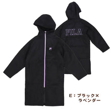画像をギャラリービューアに読み込む, FILA ベンチコート キッズ ジュニア 裏ボア 裏起毛 130~160cm 子供 アウター コート 子供服 冬服 男の子 女の子 子ども フード付き サッカー スポーツ 保温 防寒 暖かい 防寒着 130 140 150 160 フィラ (送料無料) (在庫限り)