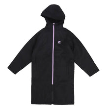 画像をギャラリービューアに読み込む, FILA ベンチコート キッズ ジュニア 裏ボア 裏起毛 130~160cm 子供 アウター コート 子供服 冬服 男の子 女の子 子ども フード付き サッカー スポーツ 保温 防寒 暖かい 防寒着 130 140 150 160 フィラ (送料無料) (在庫限り)