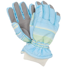 画像をギャラリービューアに読み込む, 手袋 キッズ 子供 雪遊び 女の子 KM~JL  子ども ジュニア てぶくろ 防水 雪遊び かわいい 滑り止め スキー 暖かい グラデーション 五本指 マジックテープ バックル ミトン (在庫限り)