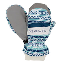 画像をギャラリービューアに読み込む, 手袋 キッズ 子供 雪遊び 女の子 KM~JL  子ども ジュニア てぶくろ 防水 雪遊び かわいい 滑り止め スキー 暖かい グラデーション 五本指 マジックテープ バックル ミトン (在庫限り)