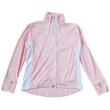 画像をギャラリービューアに読み込む, 水着 ラッシュガード レディース フィラ おしゃれ 体型カバー 水陸両用 スポーツ S M L LL フードなし 長袖 パーカー uvカット 紫外線対策 メッシュ FILA (在庫限り)