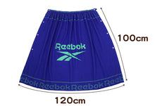画像をギャラリービューアに読み込む, ラップタオル 100cm 巻きタオル キッズ 男の子 男子 プール タオル Reebok 100cm丈 ビーチタオル バスタオル 小学生 水泳 子供 ジュニア 吸水 (在庫限り)