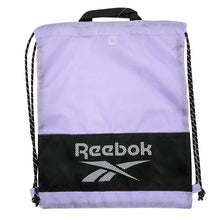 画像をギャラリービューアに読み込む, ナップサック 持ち手付き 大きめ スポーツ Reebok フリーサイズ (男の子 女の子 体操着入れ 体操服袋 小学校 シューズ入れ シンプル 無地 リーボック スクール ナイロン)