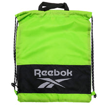 画像をギャラリービューアに読み込む, ナップサック 持ち手付き 大きめ スポーツ Reebok フリーサイズ (男の子 女の子 体操着入れ 体操服袋 小学校 シューズ入れ シンプル 無地 リーボック スクール ナイロン)