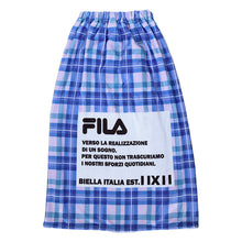 画像をギャラリービューアに読み込む, ラップタオル 巻きタオル FILA グラデーション 柄 80cm丈 (ビーチタオル バスタオル 小学生 プール 水泳 女の子 女子 男の子 男子 キッズ 子供 ジュニア 吸水)
