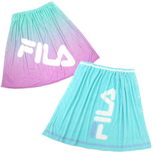 画像をギャラリービューアに読み込む, ラップタオル 巻きタオル 100cm キッズ FILA ボーダー カラフル 100cm丈 プール タオル 子供 女の子 ビーチタオル バスタオル 小学生 水泳 女子 男の子 男子 ジュニア 吸水 (在庫限り)