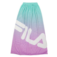 画像をギャラリービューアに読み込む, ラップタオル 巻きタオル 100cm キッズ FILA ボーダー カラフル 100cm丈 プール タオル 子供 女の子 ビーチタオル バスタオル 小学生 水泳 女子 男の子 男子 ジュニア 吸水 (在庫限り)