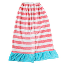 画像をギャラリービューアに読み込む, ラップタオル 巻きタオル FILA ボーダー フリル 92cm丈 ビーチタオル バスタオル 小学生 プール 水泳 女の子 女子 男の子 男子 キッズ 子供 ジュニア 吸水 (在庫限り)