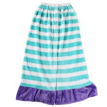 画像をギャラリービューアに読み込む, ラップタオル 巻きタオル FILA ボーダー フリル 92cm丈 ビーチタオル バスタオル 小学生 プール 水泳 女の子 女子 男の子 男子 キッズ 子供 ジュニア 吸水 (在庫限り)