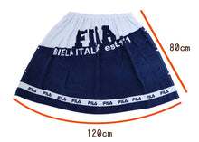 画像をギャラリービューアに読み込む, プールタオル ラップタオル 男の子 女の子 まきまきタオル 綿100% FILA 80cm 80 ビーチタオル バスタオル 小学生 プール 水泳 男子 キッズ 子供 ジュニア 吸水 (在庫限り)