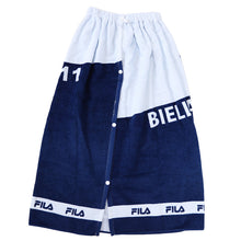 画像をギャラリービューアに読み込む, プールタオル ラップタオル 男の子 女の子 まきまきタオル 綿100% FILA 80cm 80 ビーチタオル バスタオル 小学生 プール 水泳 男子 キッズ 子供 ジュニア 吸水 (在庫限り)