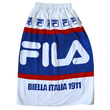 画像をギャラリービューアに読み込む, プールタオル ラップタオル 男の子 女の子 まきまきタオル 綿100% FILA 80cm 80 ビーチタオル バスタオル 小学生 プール 水泳 男子 キッズ 子供 ジュニア 吸水 (在庫限り)