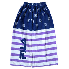 画像をギャラリービューアに読み込む, プールタオル ラップタオル 男の子 女の子 まきまきタオル 綿100% FILA 80cm 80 ビーチタオル バスタオル 小学生 プール 水泳 男子 キッズ 子供 ジュニア 吸水 (在庫限り)