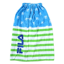 画像をギャラリービューアに読み込む, プールタオル ラップタオル 男の子 女の子 まきまきタオル 綿100% FILA 80cm 80 ビーチタオル バスタオル 小学生 プール 水泳 男子 キッズ 子供 ジュニア 吸水 (在庫限り)