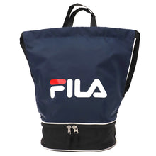 画像をギャラリービューアに読み込む, ナップサック キッズ ボンサック FILA リュック 体操服入れ シューズバッグ 2層収納 巾着バッグ ジムバッグ スポーツバッグ 子供 フリーサイズ 通学 部活 遠足 男の子 女の子 小学生 中学生 軽量 おしゃれ