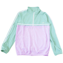 画像をギャラリービューアに読み込む, ジャージ 上 キッズ 女の子 ジュニア 子供 かわいい サイドライン 140 150 160 170 パステル 女子 運動着 アウター 紫外線 UV パーカー