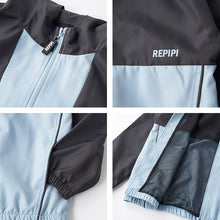 画像をギャラリービューアに読み込む, キッズ アウター 子供用 ウインドブレーカー 秋 女の子 男の子 140 150 160 170 重ね着 男子 女子 子供 ジャンバー ベスト 軽量 水色 薄紫 ベージュ 黒 薄茶