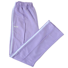 画像をギャラリービューアに読み込む, ジャージ パンツ キッズ 女子 女の子 かわいい ボトム 140 150 160 170 (パステル 女子 運動着 ボトム 紫外線 UV ロゴ プリーツ)