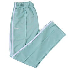 画像をギャラリービューアに読み込む, ジャージ パンツ キッズ 女子 女の子 かわいい ボトム 140 150 160 170 (パステル 女子 運動着 ボトム 紫外線 UV ロゴ プリーツ)