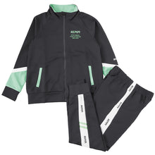 画像をギャラリービューアに読み込む, ジャージ ジュニア 上下 女の子 キッズ 子供 女子 セットアップ スポーツ ウエア 140 150 160 170cm レピピアルマリオ 運動着 かわいい おしゃれ かっこいい UV 子供服 トレーニングウエア スポーツウェア (送料無料)