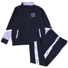 画像をギャラリービューアに読み込む, ジャージ ジュニア 上下 女の子 キッズ 子供 女子 セットアップ スポーツ ウエア 140 150 160 170cm レピピアルマリオ 運動着 かわいい おしゃれ かっこいい UV 子供服 トレーニングウエア スポーツウェア (送料無料)