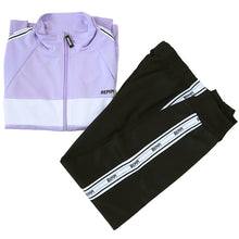 画像をギャラリービューアに読み込む, ジャージ ジュニア 上下 女の子 キッズ 子供 女子 セットアップ スポーツ ウエア 140 150 160 170cm レピピアルマリオ 運動着 かわいい おしゃれ かっこいい UV 子供服 トレーニングウエア スポーツウェア (送料無料)