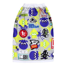 画像をギャラリービューアに読み込む, ラップタオル 巻きタオル 綿100% キャラクター かわいい キッズ 子供 80cm丈 ビーチタオル バスタオル 小学生 プール 水泳 男の子 男子 ジュニア 吸水 マリオ スプラトゥーン (在庫限り)