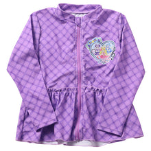 画像をギャラリービューアに読み込む, プリキュア ラッシュガード キミとアイドルプリキュア♪ プリキュア キッズ 女の子 子供 水着 100 110 120cm 女児 子ども かわいい プール 紫外線対策 水泳 アウトドア 海水浴 海 夏 キャラクター フルジップ (在庫限り)